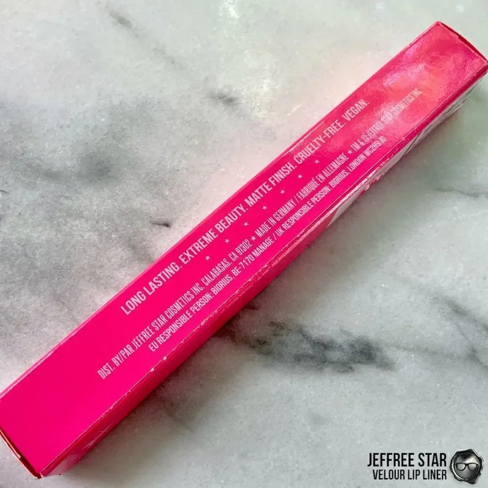 JEFFREE STAR VELOUR LIP LINER PENCIL IN ANDROGYNY DIRTY PLUM MAUVE FULL SIZE NEW - Picture 9 of 14
